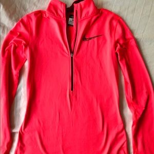 Women’s Nike Pro Dri Fit Half Zip Sweater